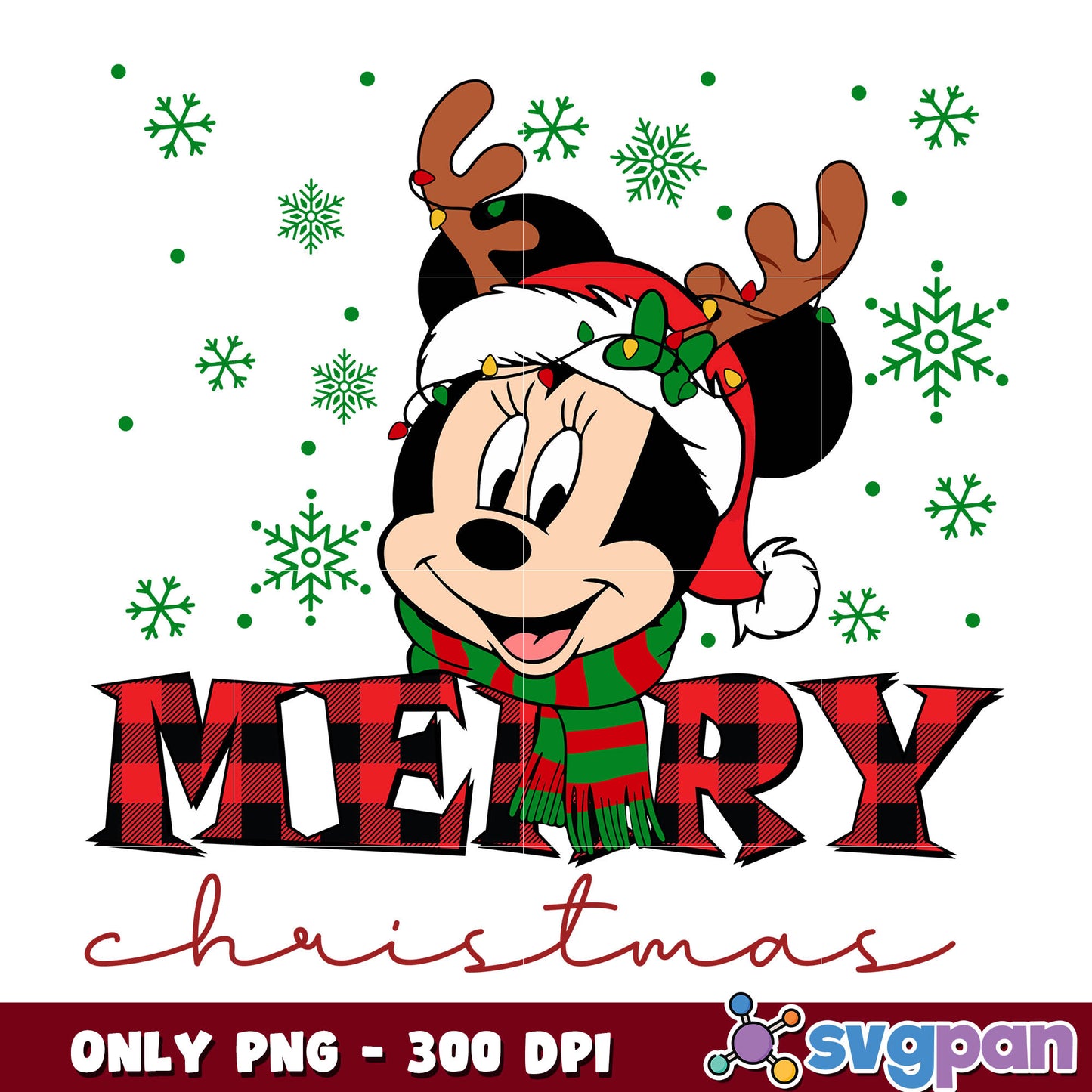 Merry mouse christmas disney png, merry christmas png