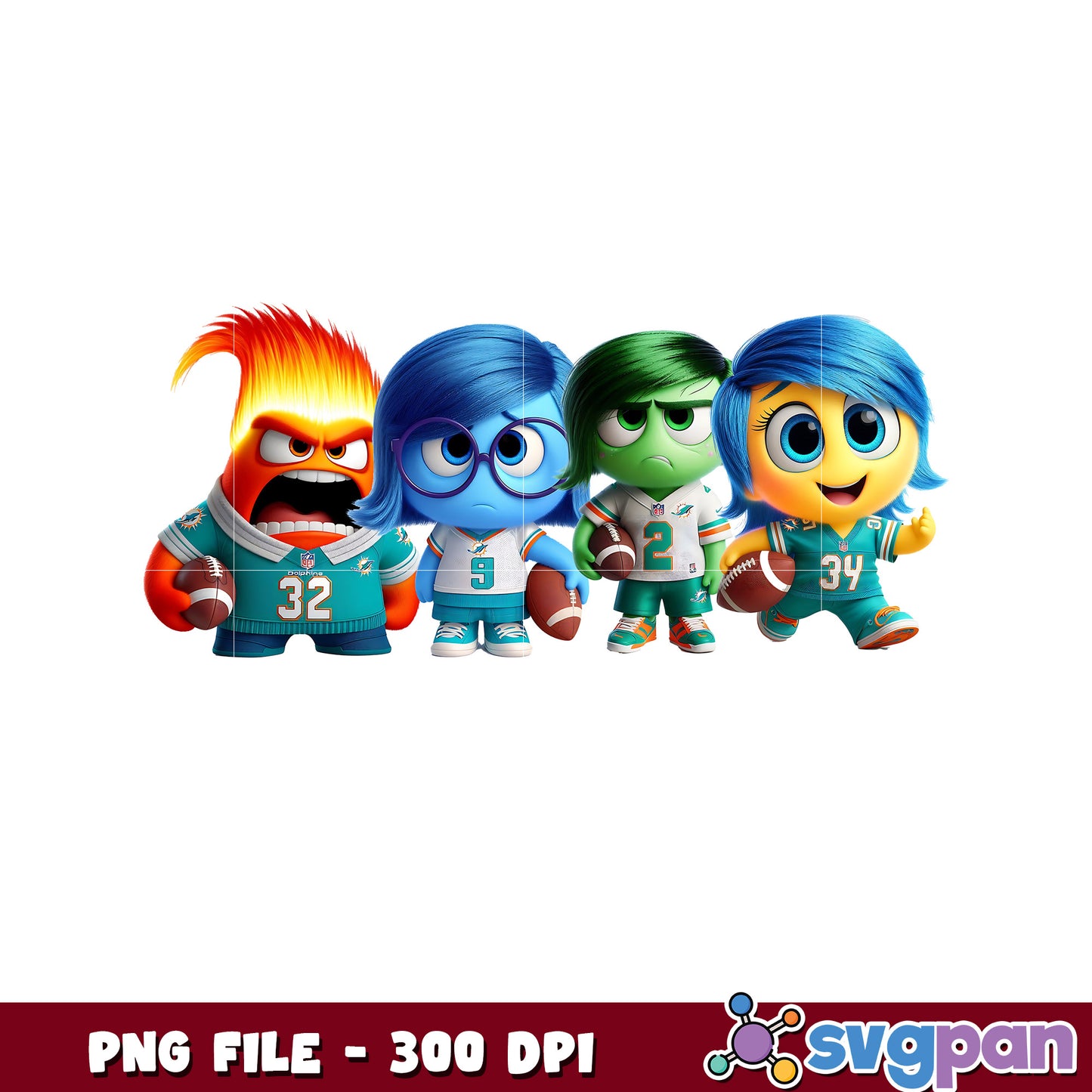 Miami dolphins inside out png, dolphins inside out png, nfl png
