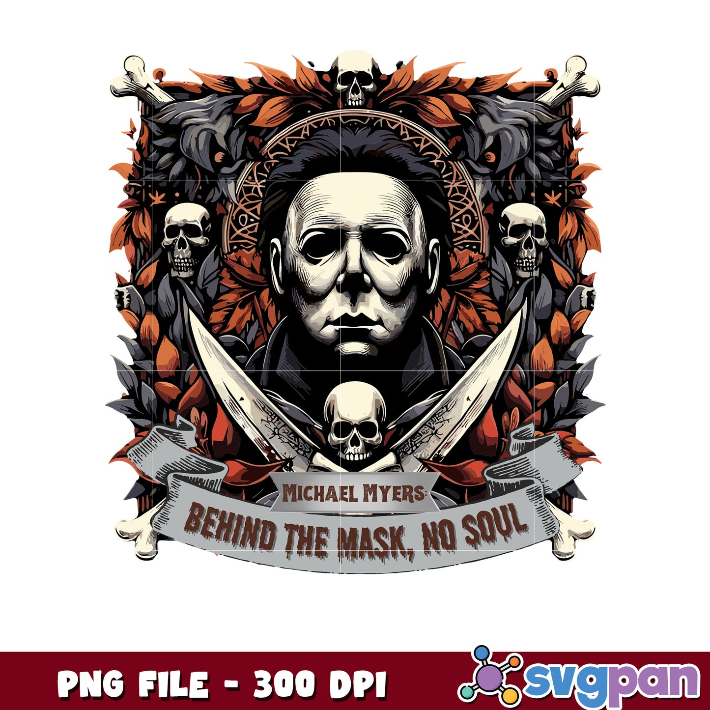 Michael myers behind the mask no soul png, halloween horror characters png, halloween town png