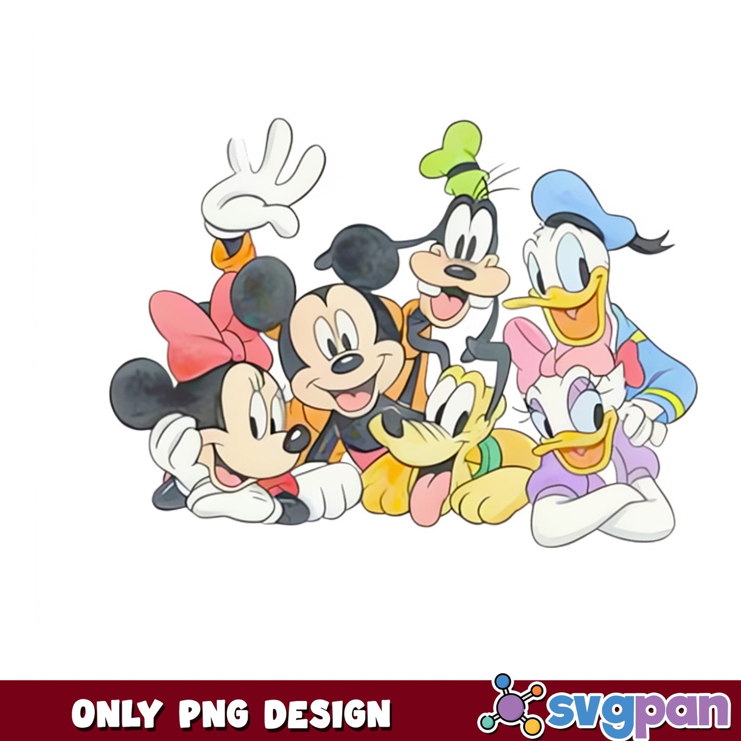 Mickey And Friends PNG, Disney Characters PNG, Mickey Mouse PNG