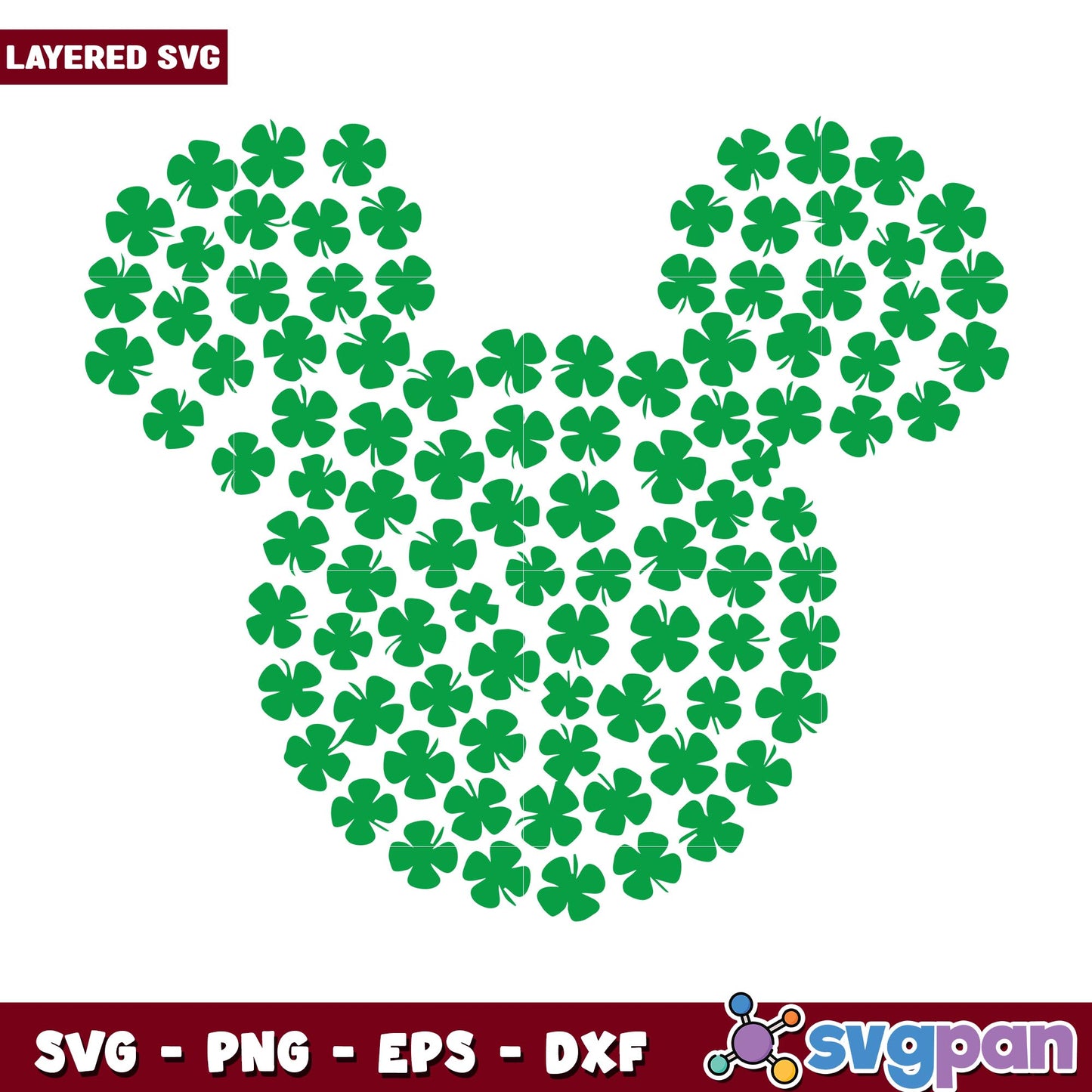 Mickey St Patricks Day svg, Disney characters svg, Digital Download