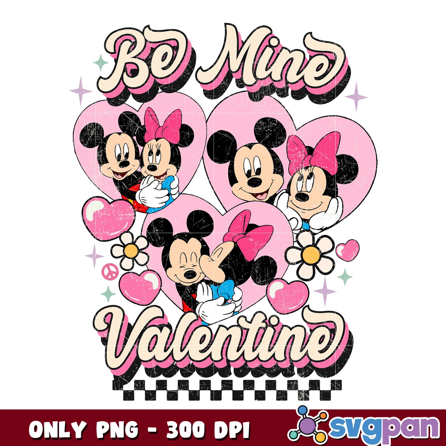 Mickey be mine valentine png
