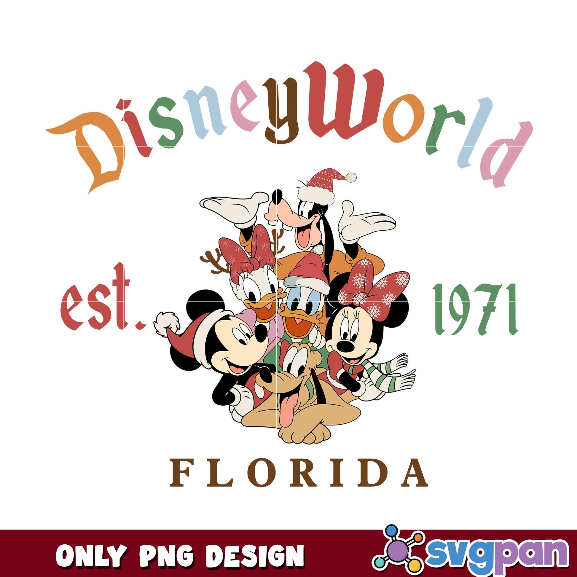 Mickey disneyland est 1971 png