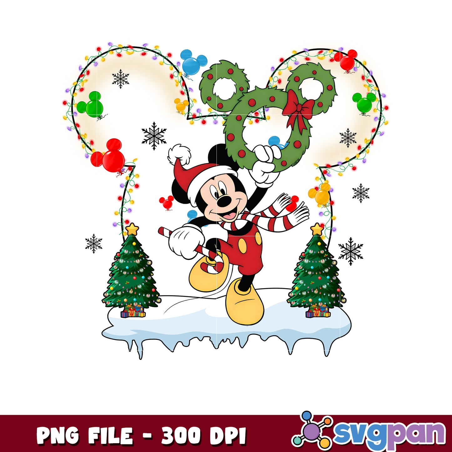 Mickey happy png, chistmas stories png, christmas movies png
