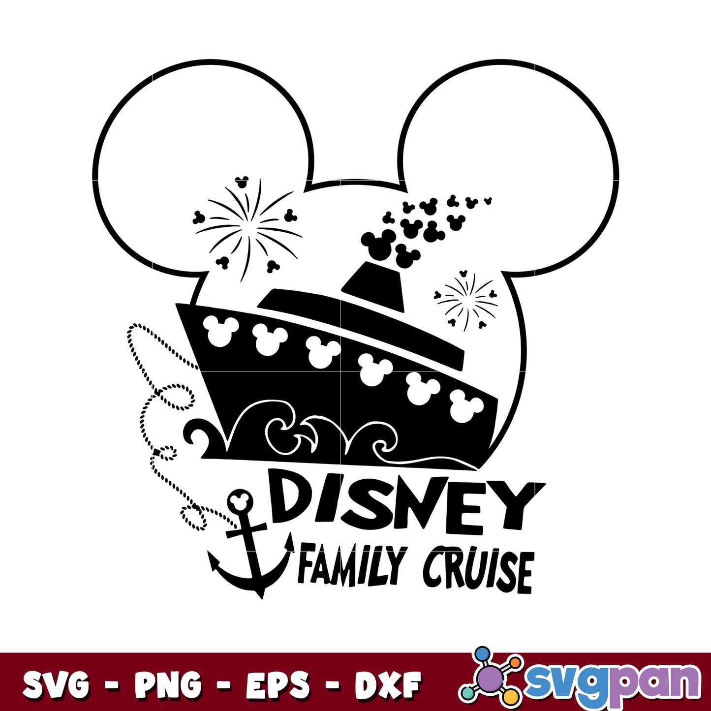 Mickey head disney family svg, disney mickey head svg, mickey svg