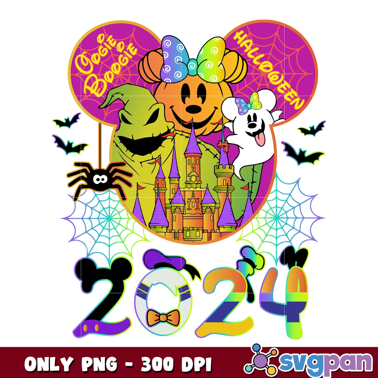 Mickey head halloween 2024 png, mickey mouse head png
