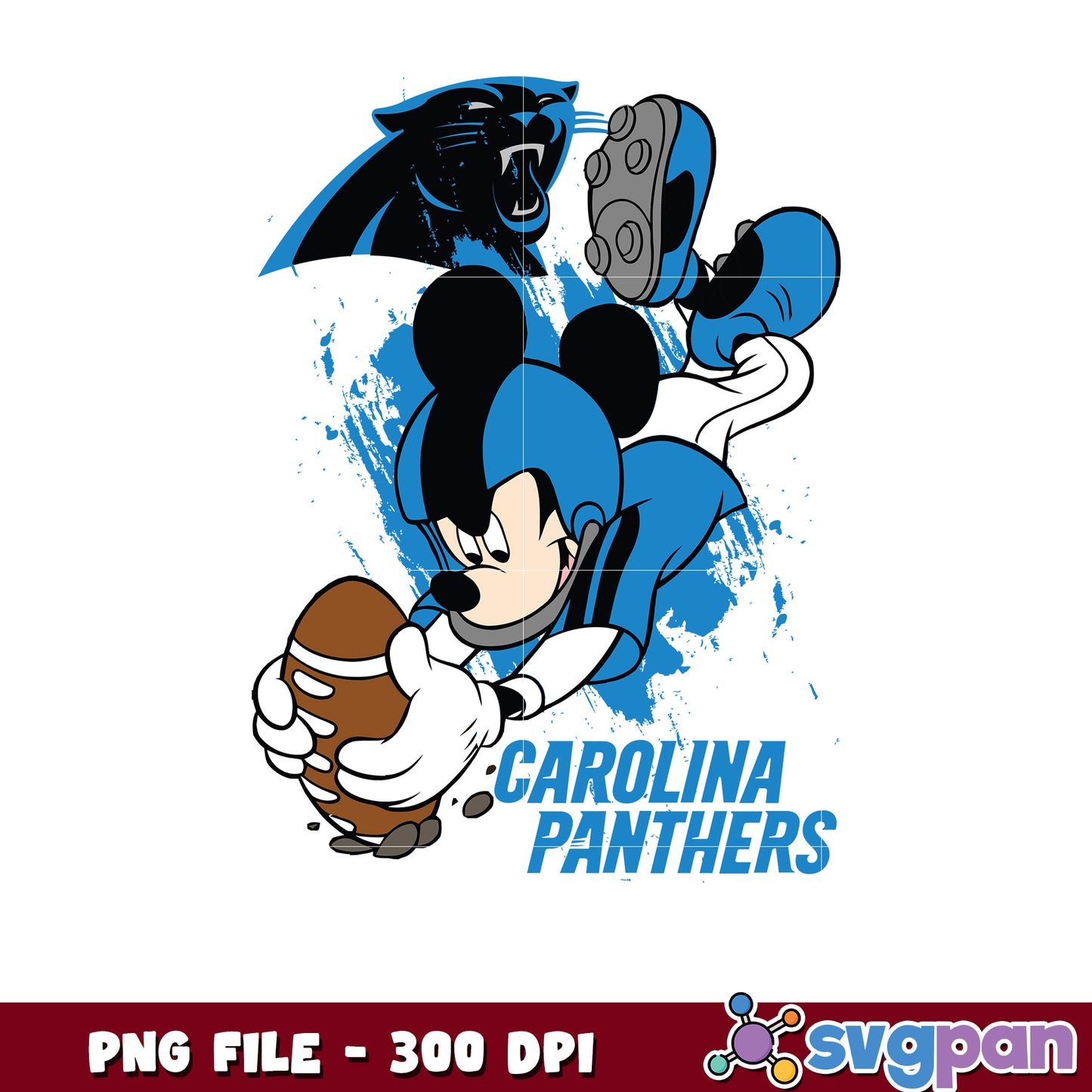 Mickey mouse carolina panthers png, nfl games today, american football games png