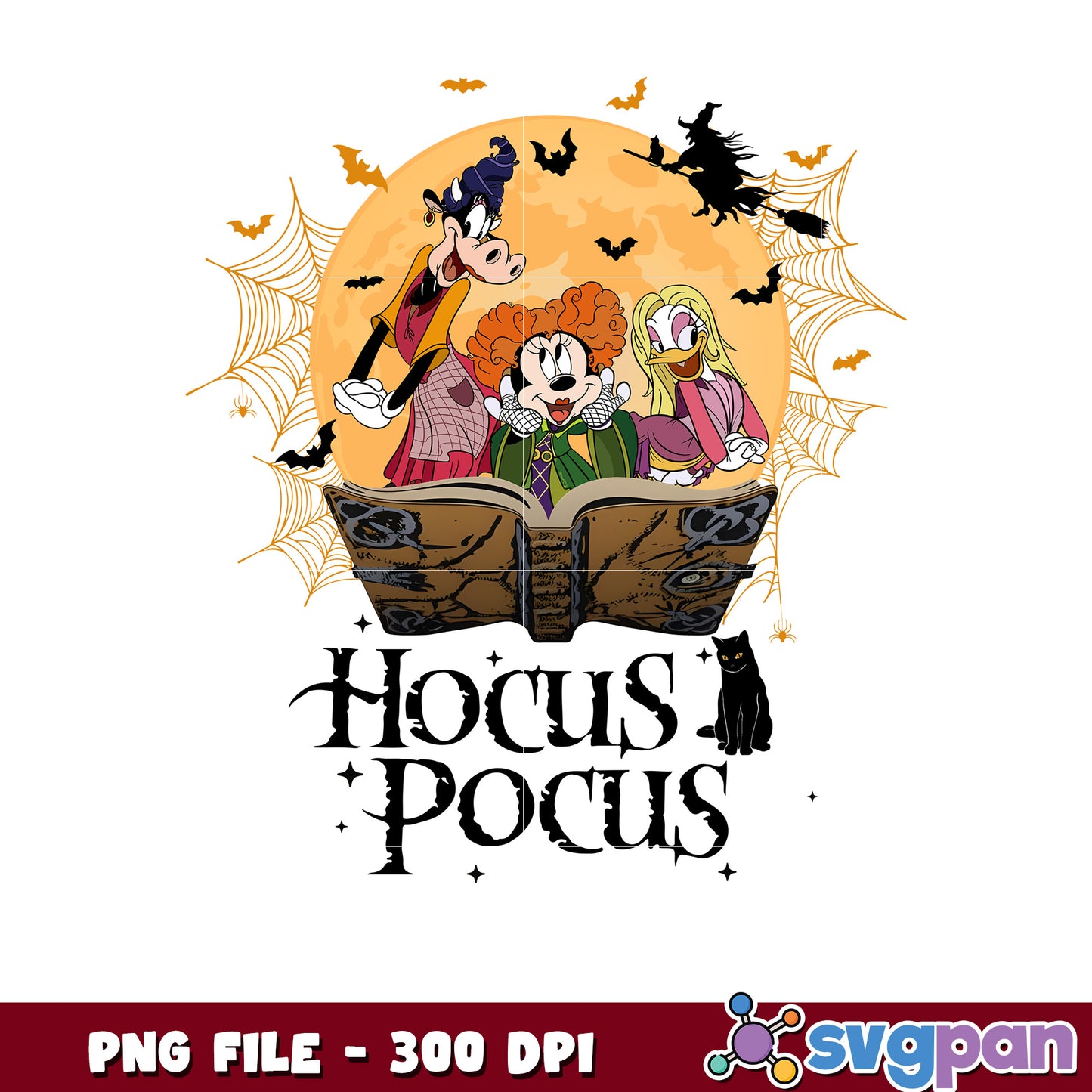Mickey mouse characters hocus pocus png, halloween quotes png, halloween and party png