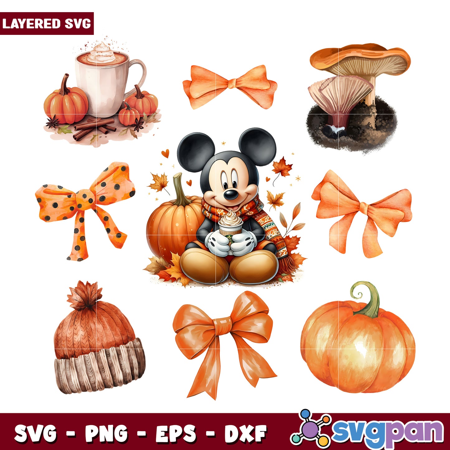 Mickey mouse halloween png, spooky hallowen png, halloween characters png