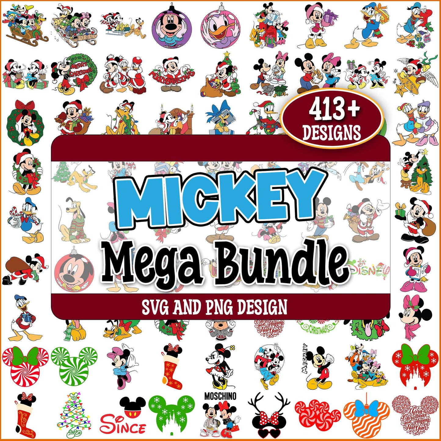 Mickey mouse new collection svg bundle