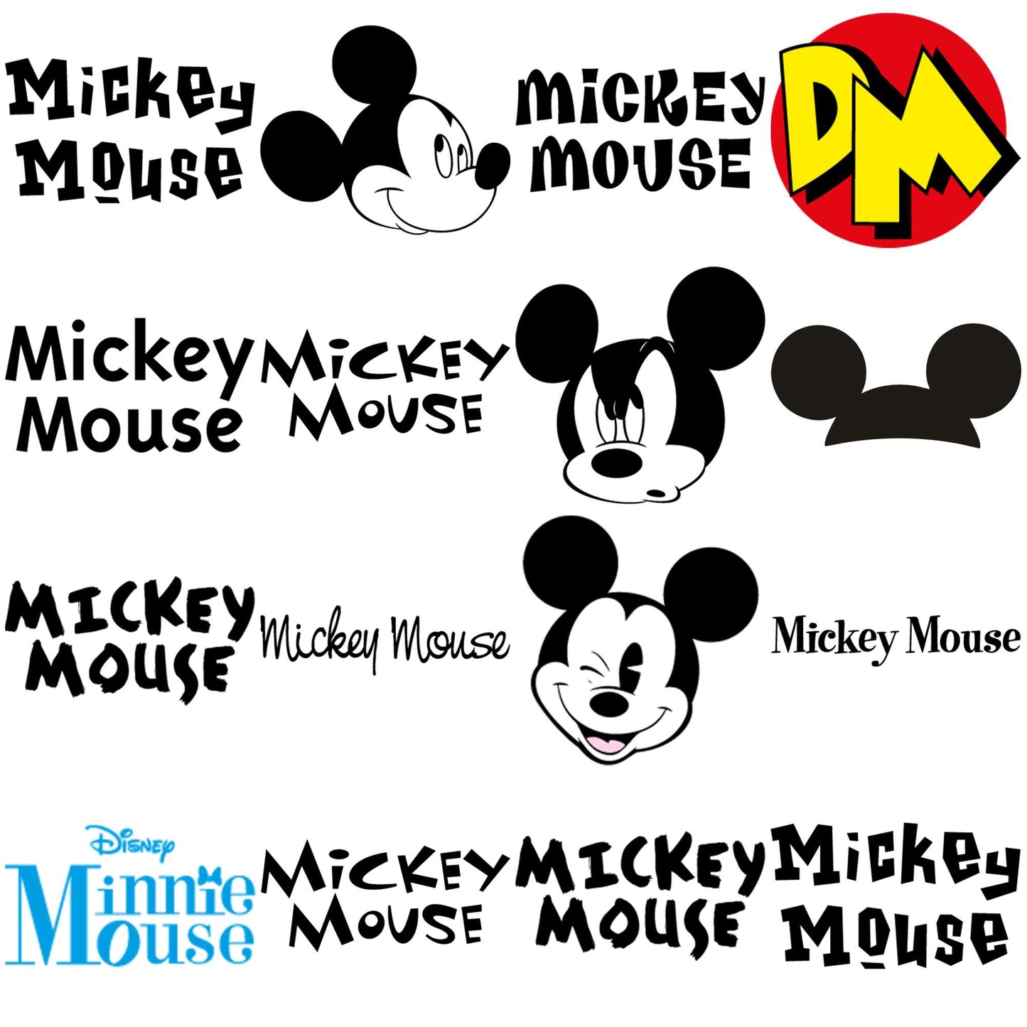 Mickey mouse new collection svg bundle, mickey mouse svg, walt disney svg