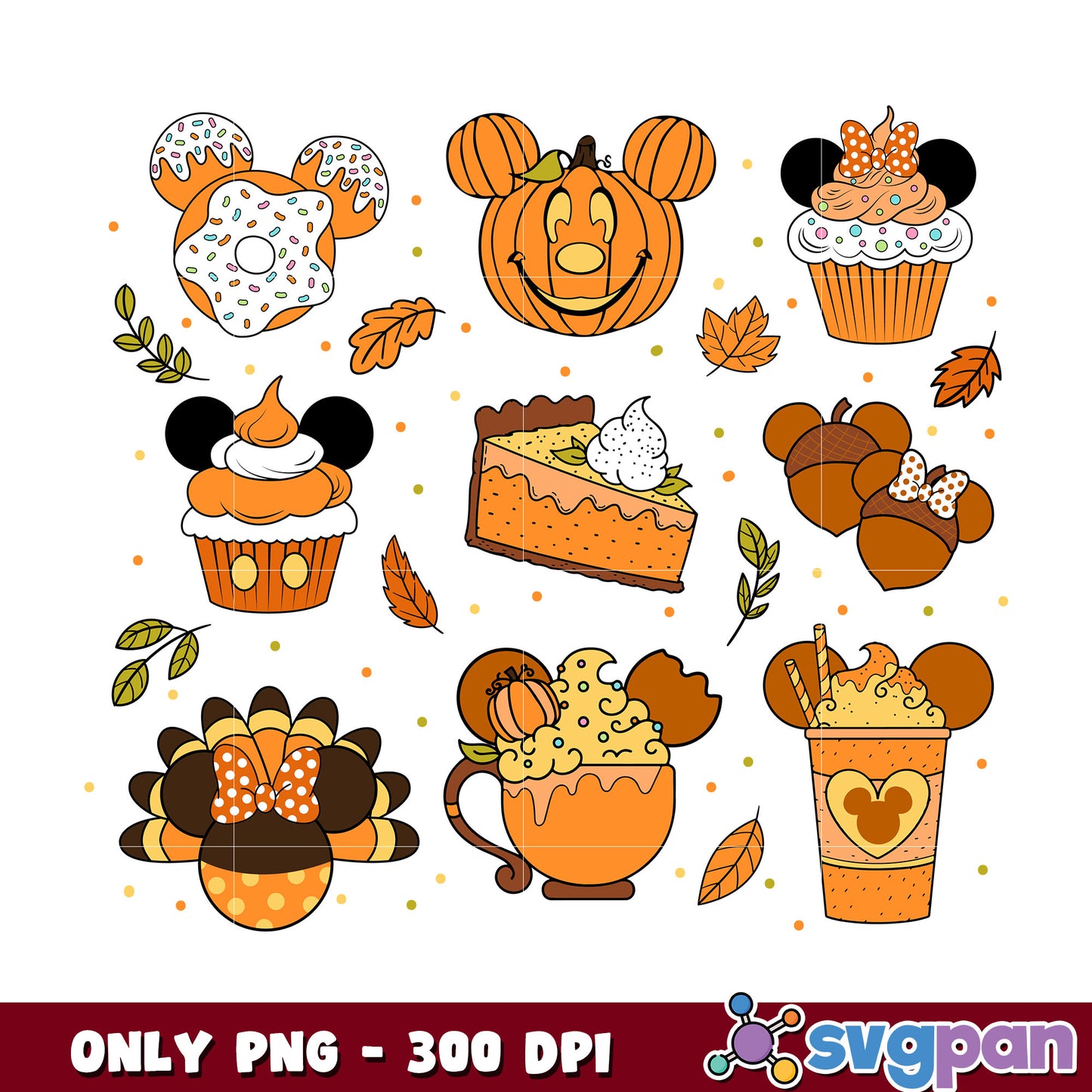 Mickey mouse snacks Fall disney png, mickey mouse png