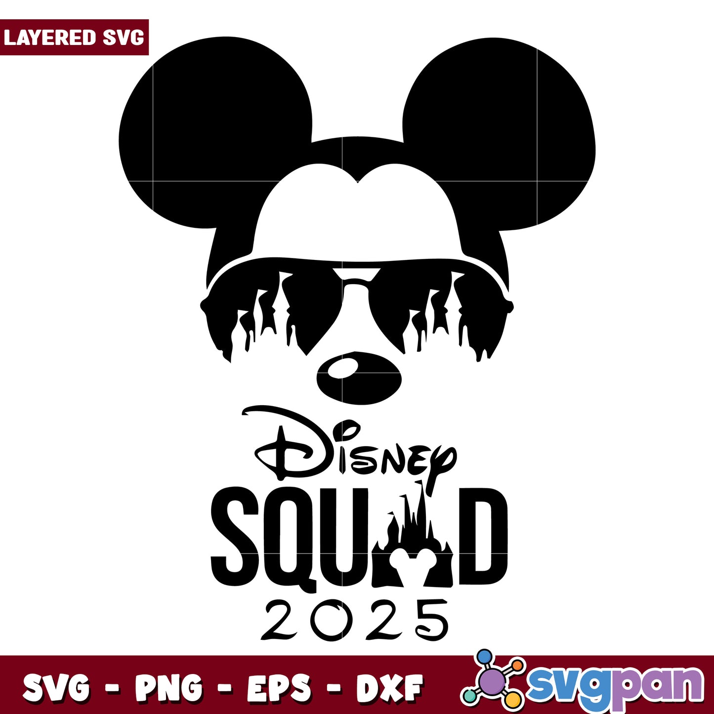 Mickey mouse squad svg, disney movies svg, family vacation svg