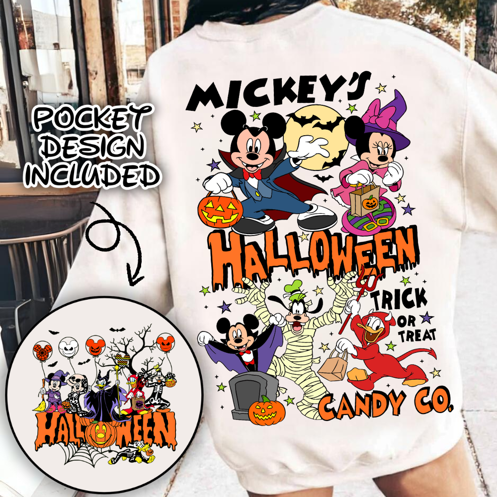 Mickey trick or treat png, greatest time of the year png , halloween cartoons png