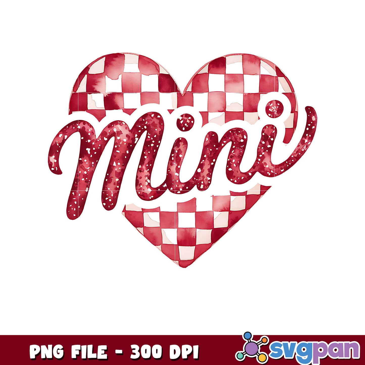 Mini Heart Design PNG File, Perfect for Cute Crafts