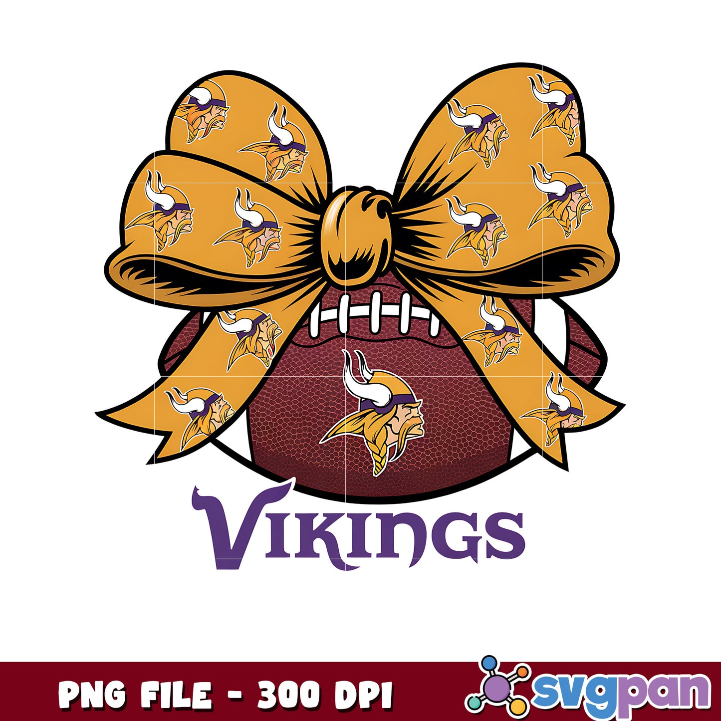 Minnesota vikings rugby ball png, nfl teams png, nfl games png