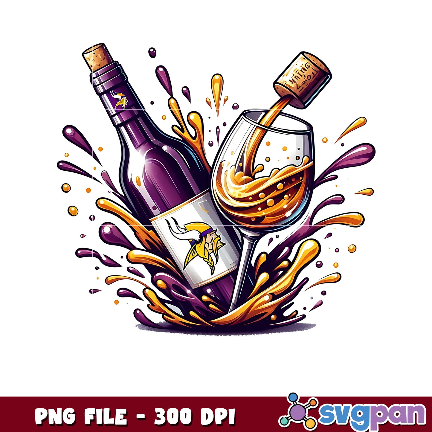 Minnesota vikings wine png, nfl standings png, nfl news png