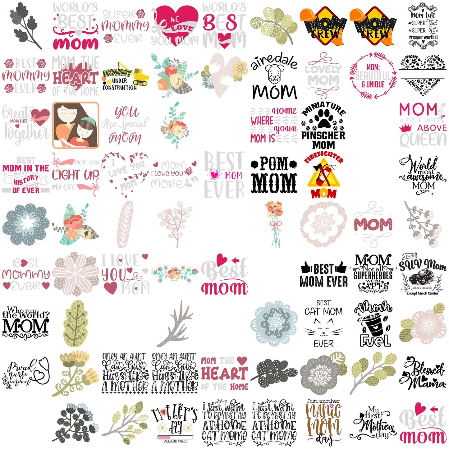 Mother quotes svg bundle, mother day svg, mother day 2025 svg