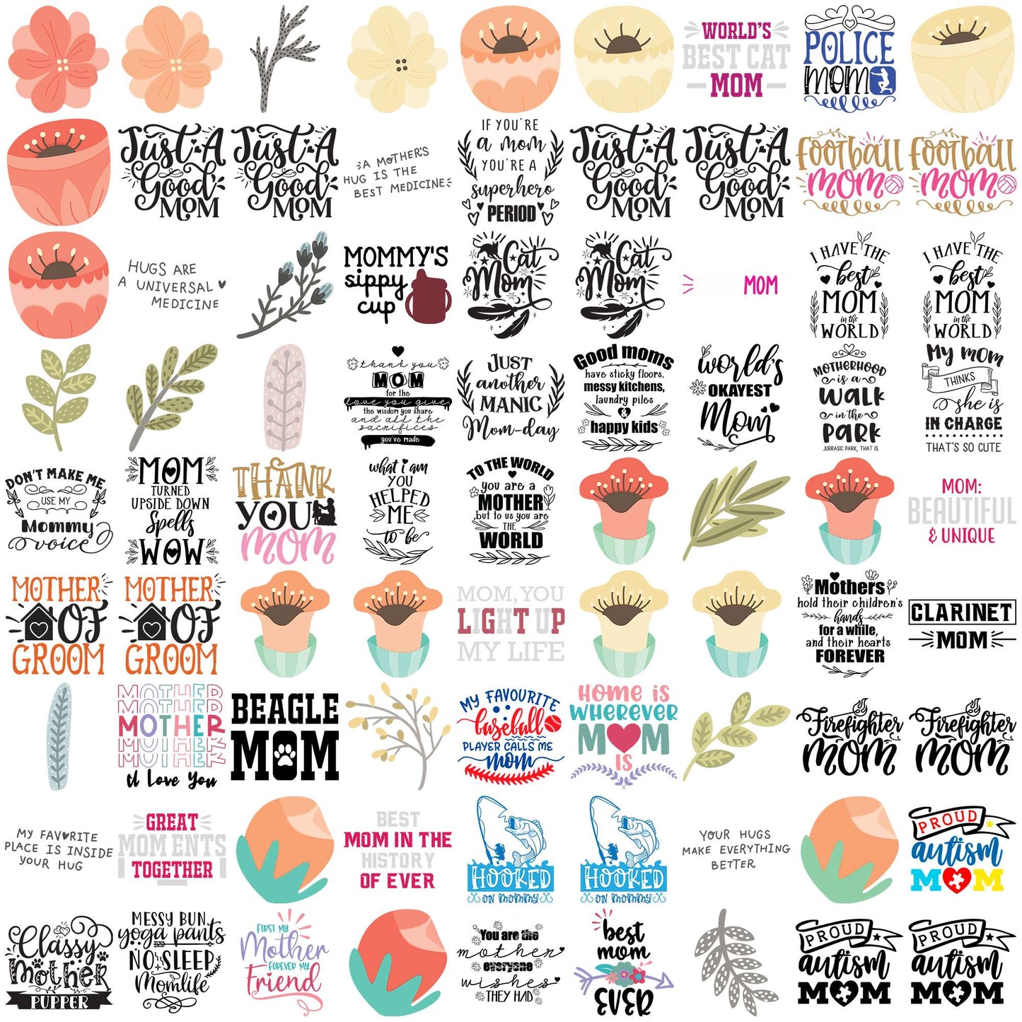 Mother quotes svg bundle, mother day svg, mother day 2025 svg