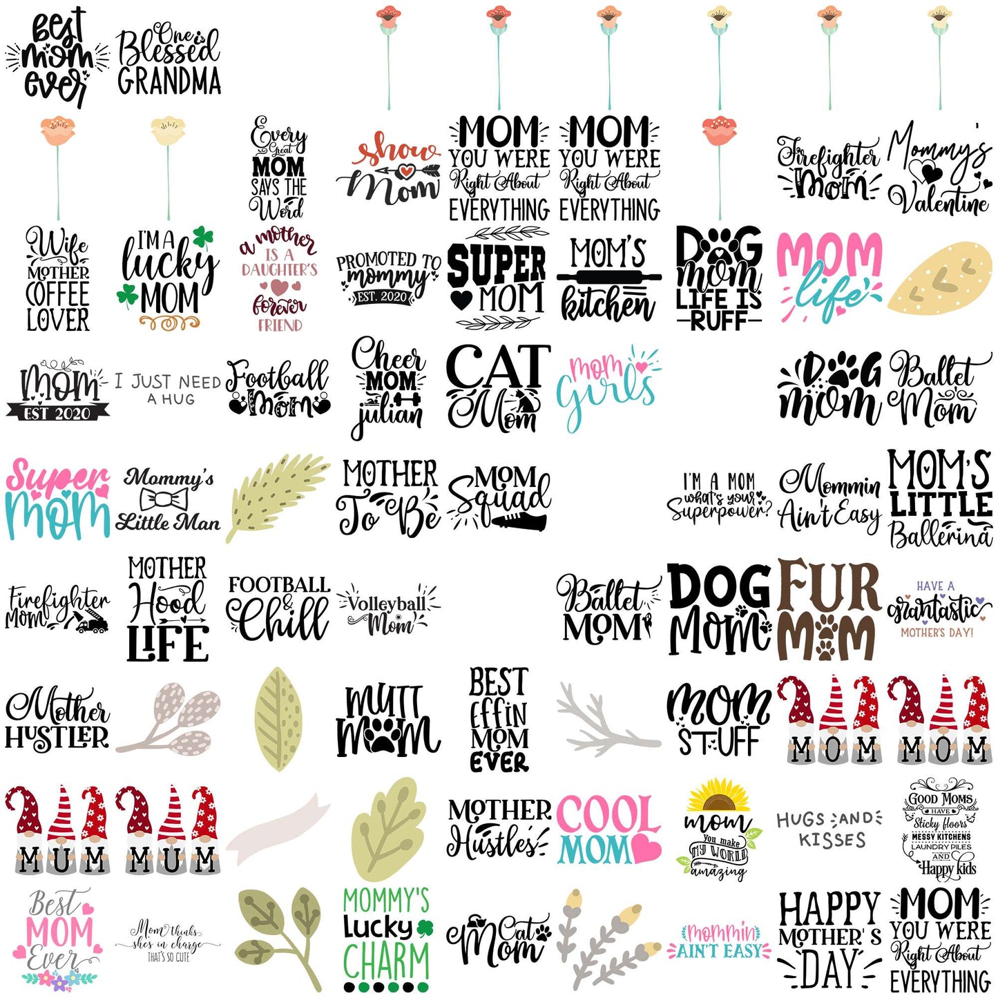 Mother quotes svg bundle, mother day svg, mother day 2025 svg