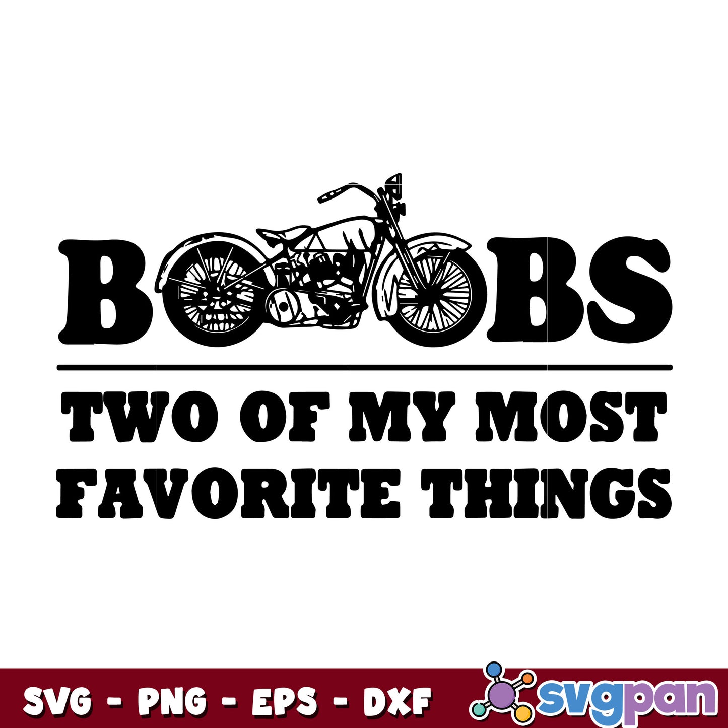 Motorcycles and Boobs svg
