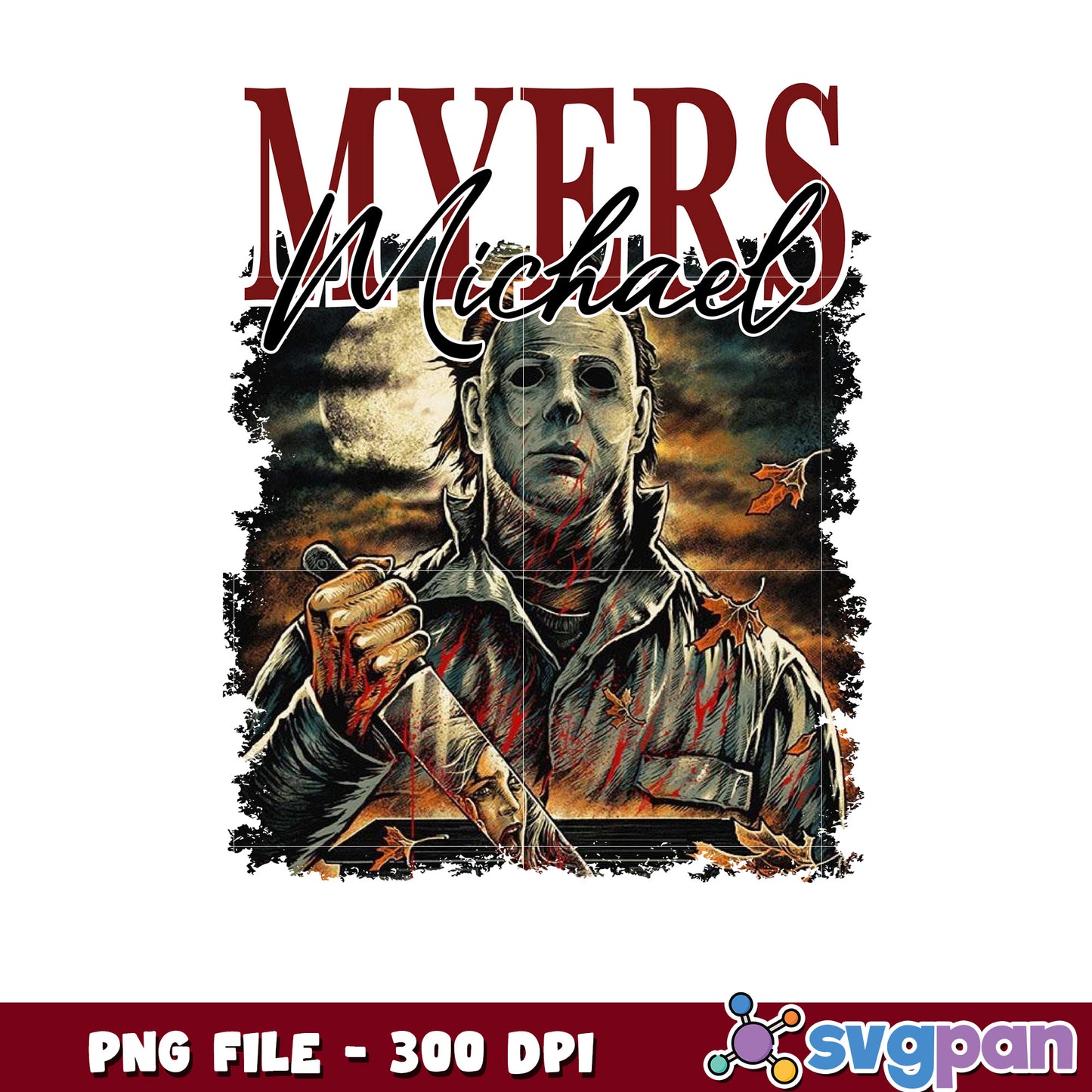Myers michael png, halloween time png, horror characters png