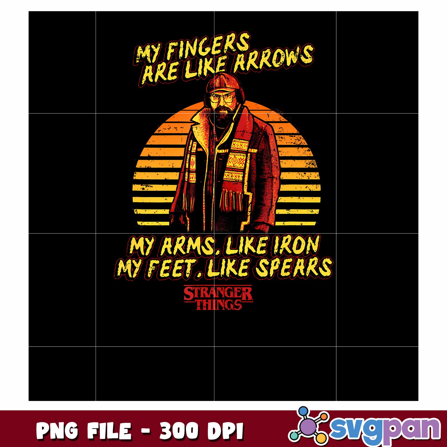 My fingers are like arrows png, monster png, 11 stranger things png