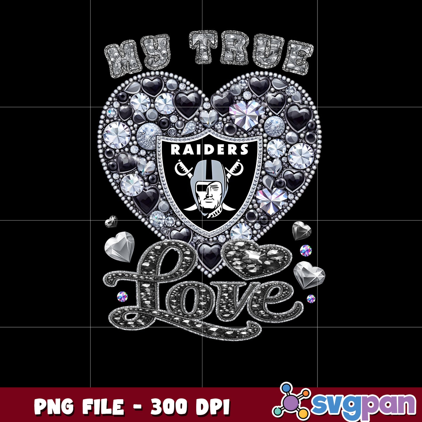 My true heart las vegas raiders png, nfl teams 2025 png, nfl raiders shirt png