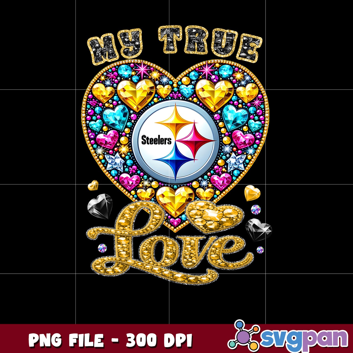 My true heart pittsburgh steelers png, nfl teams 2025 png, nfl steelers shirt png