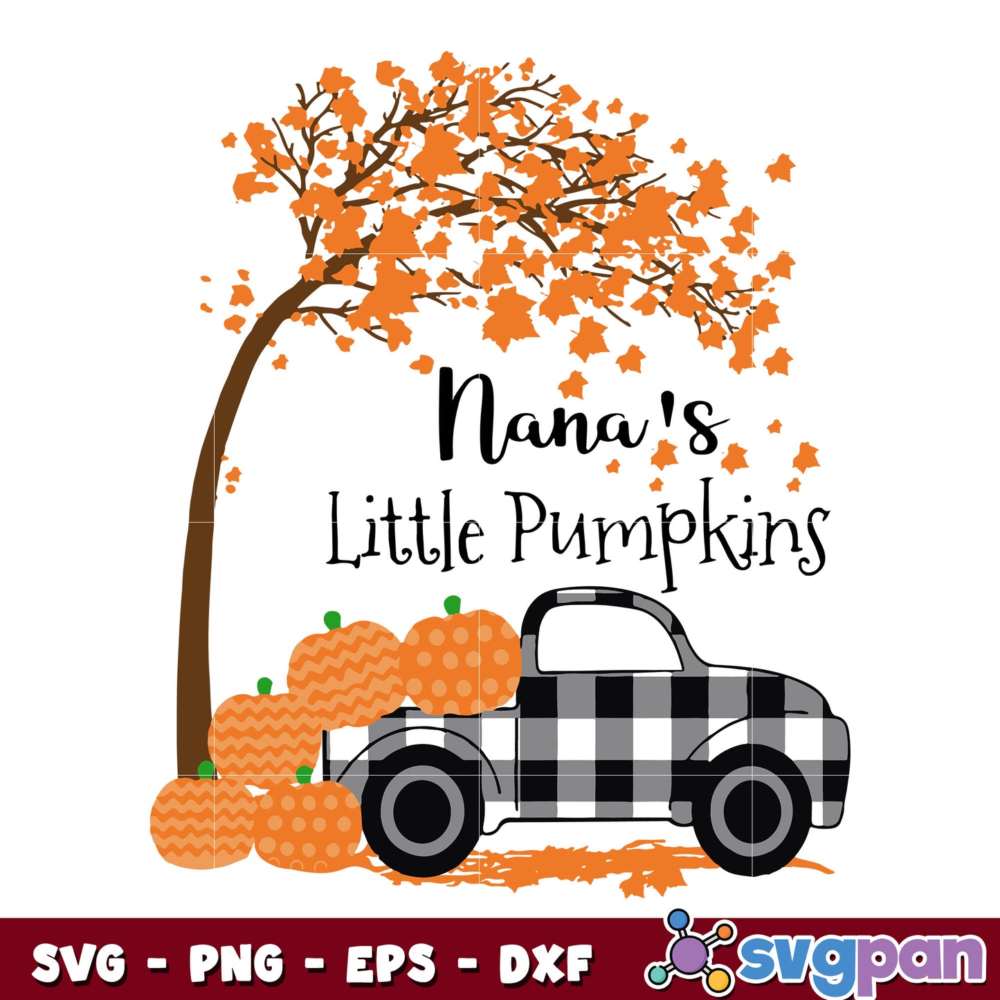 Nana Little Pumpkins svg