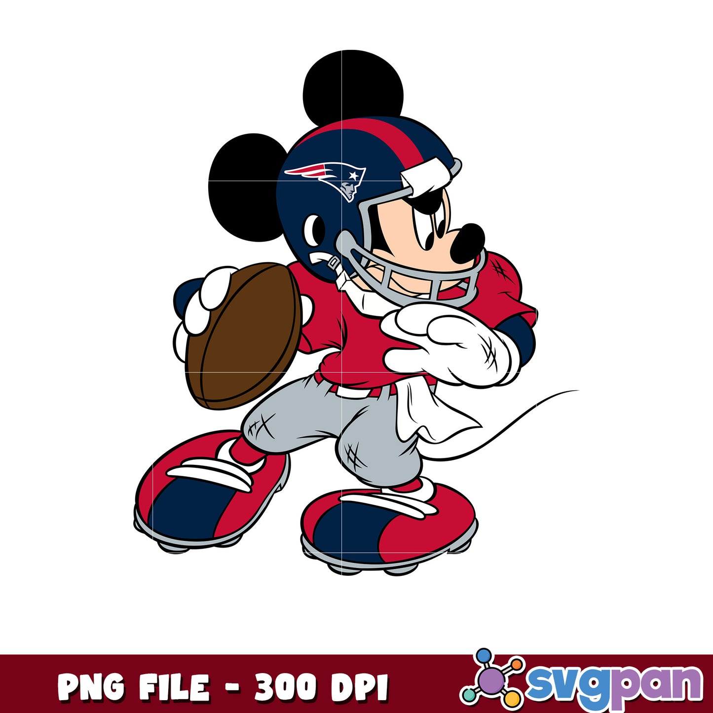 New england patriots nfl mickey mouse logo png, american football league png, nfl teams png