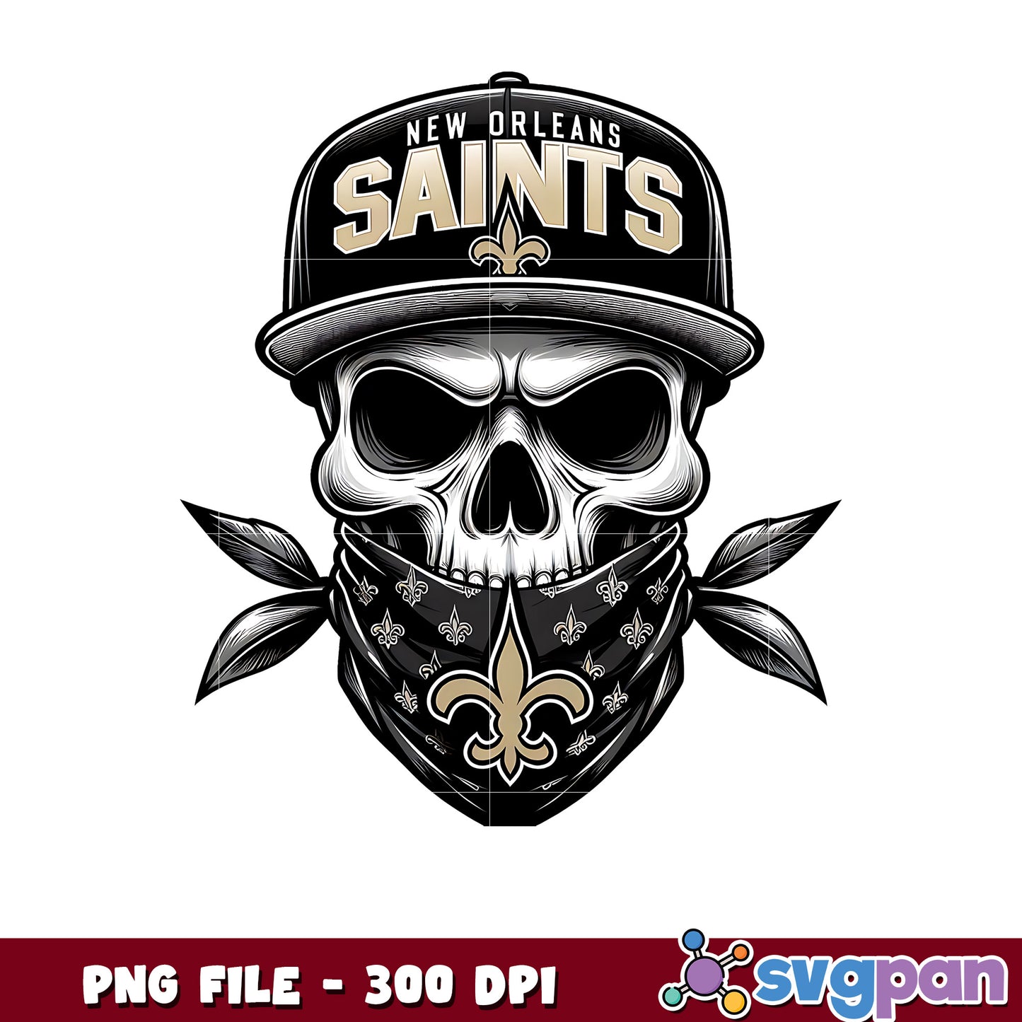 New orleans saints skull png, nfl scores today png, nfl games today png