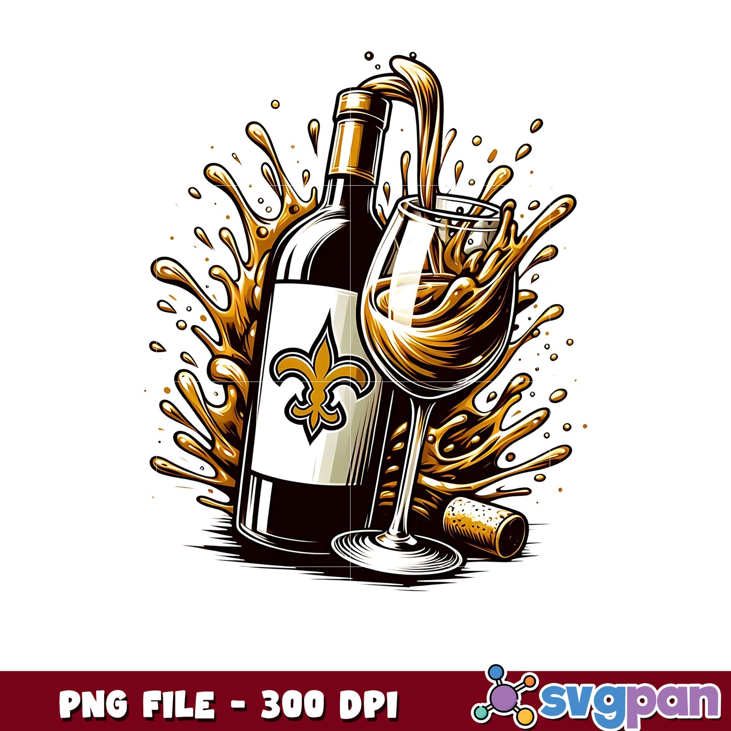 New orleans saints wine png, nfl scores today png, nfl games today png