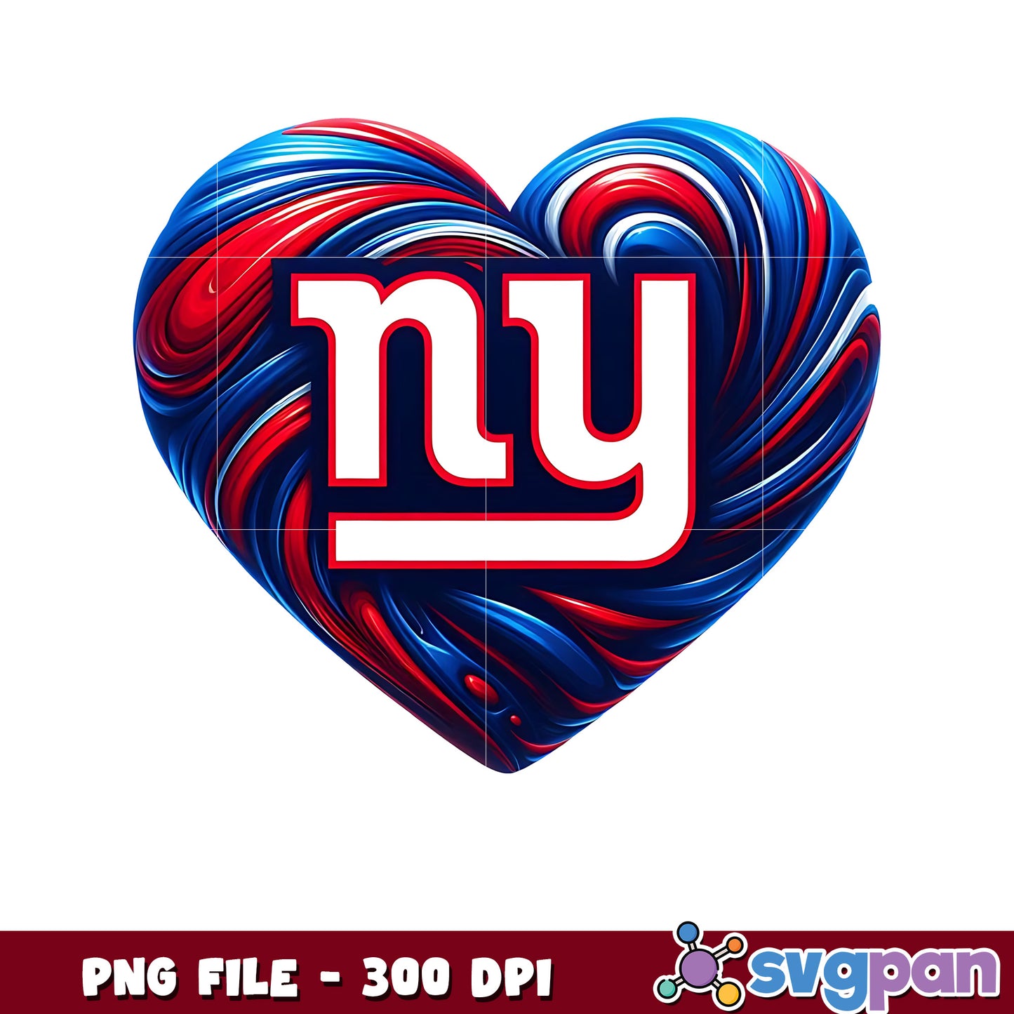 New york giants heart png, nfl reddit png, nfl network png
