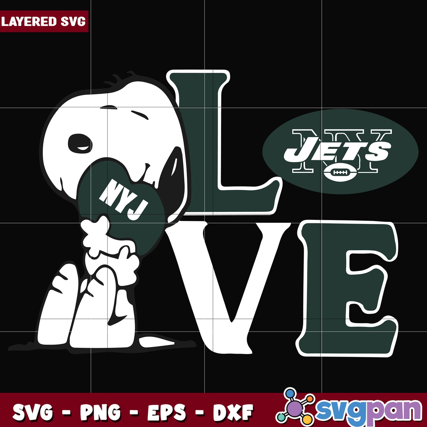 New york jets snoopy love svg, nfl jerseys svg, nfl mvp svg
