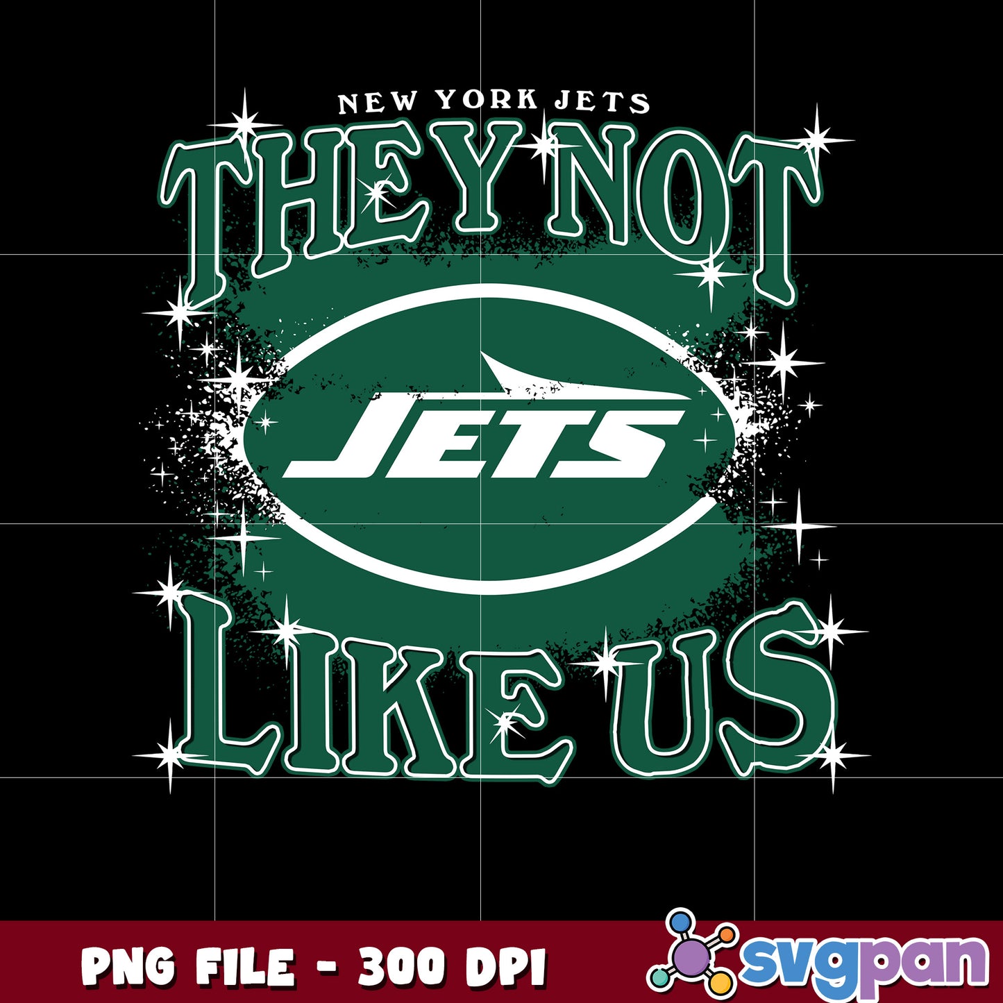 New york jets team logo they not like us png, nfl jets png, nfl games png