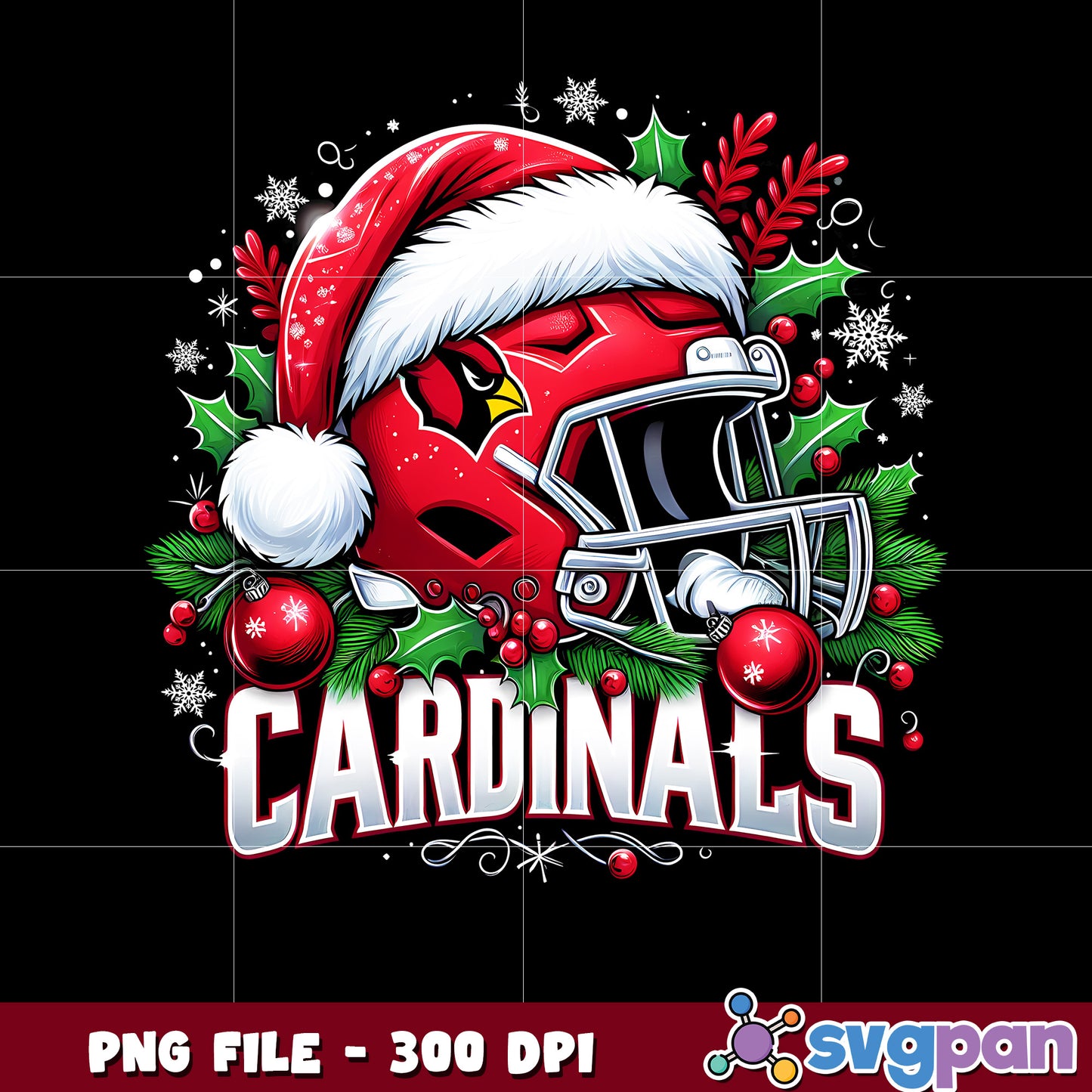 Nfl christmas arizona cardinals png, super bowl 2025 png, american rugby png