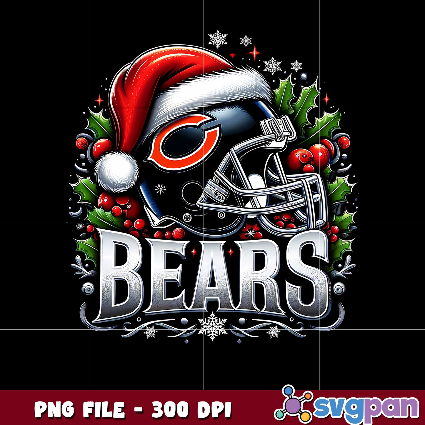 Nfl christmas chicago bears png, super bowl 2025 png, american rugby png