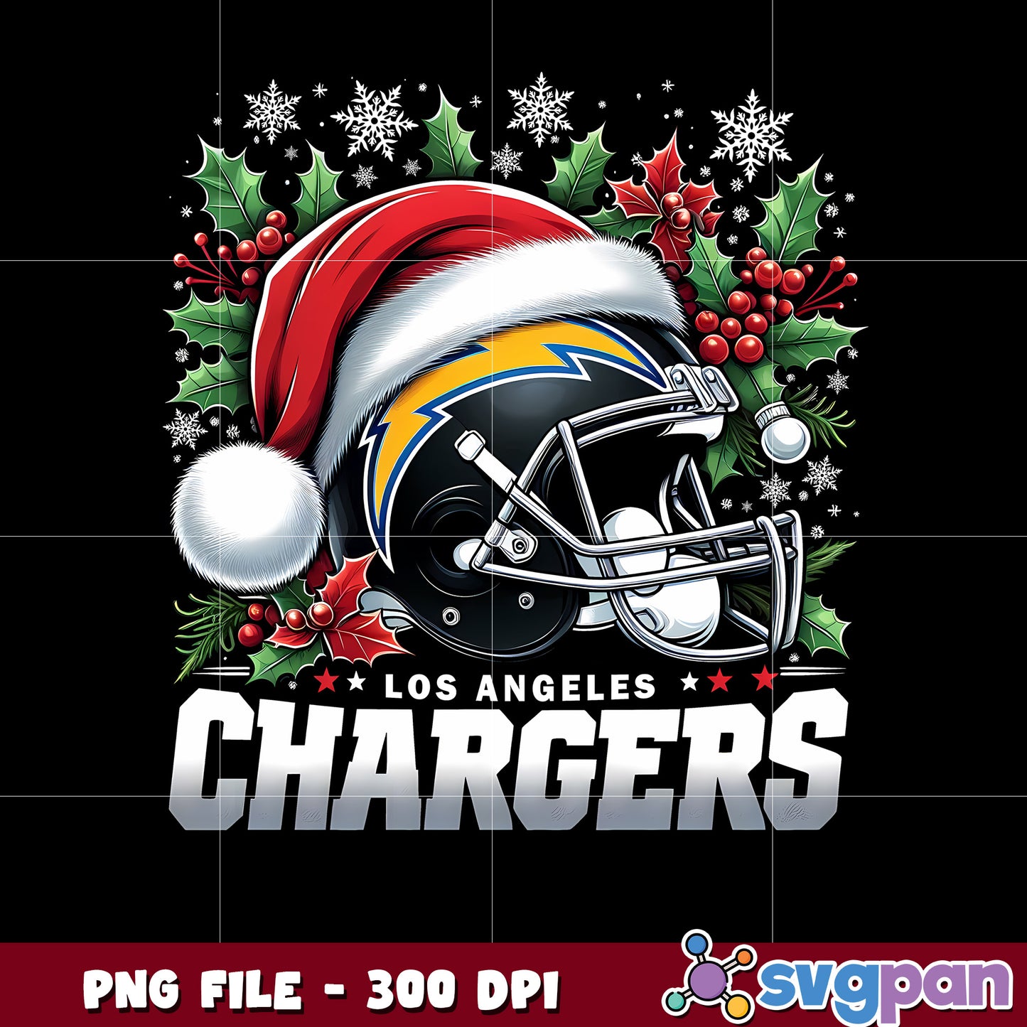 Nfl christmas los angeles chargers png, super bowl 2025 png, american rugby png