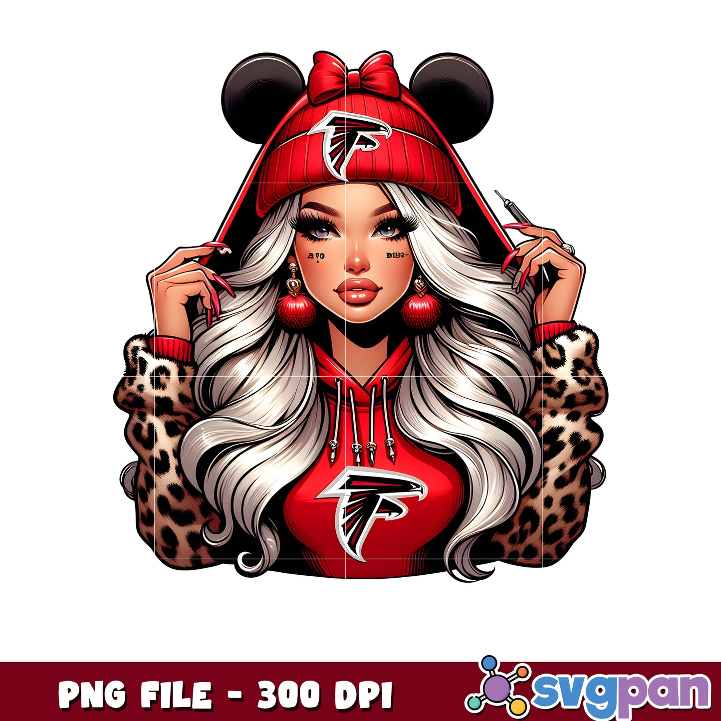 Nfl football slay girl atlanta falcons png, national football league png, nfl games png