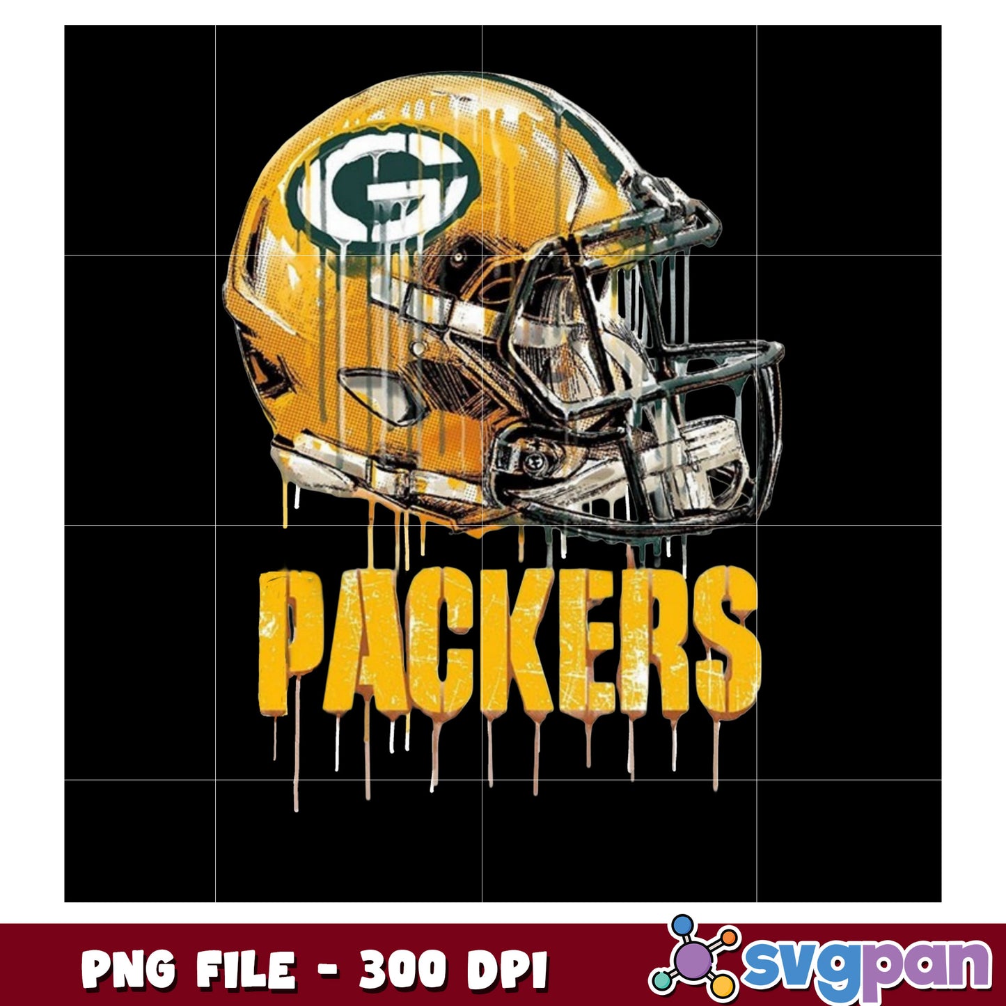 Nfl green bay packers helmet design png, american football png, nfl team logos png