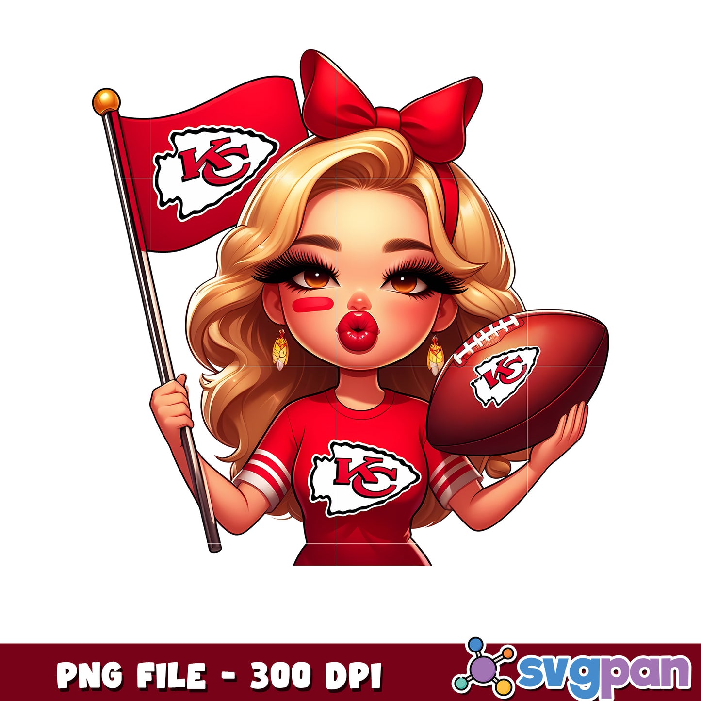 Nfl kansas city chiefs cheerleader girl design png, american football league png, nfl teams png