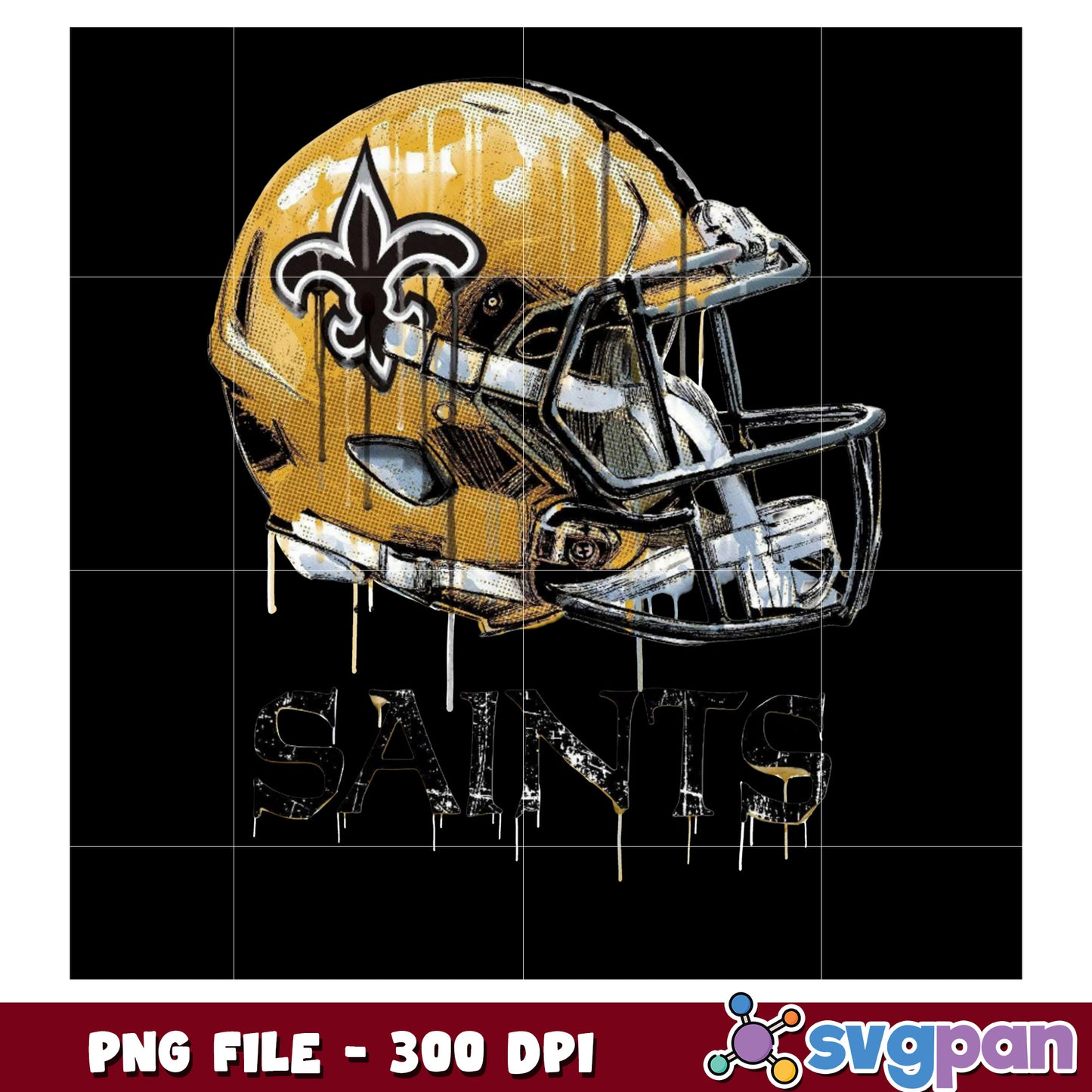 Nfl new orleans saints helmet design png, american football png, nfl team logos png