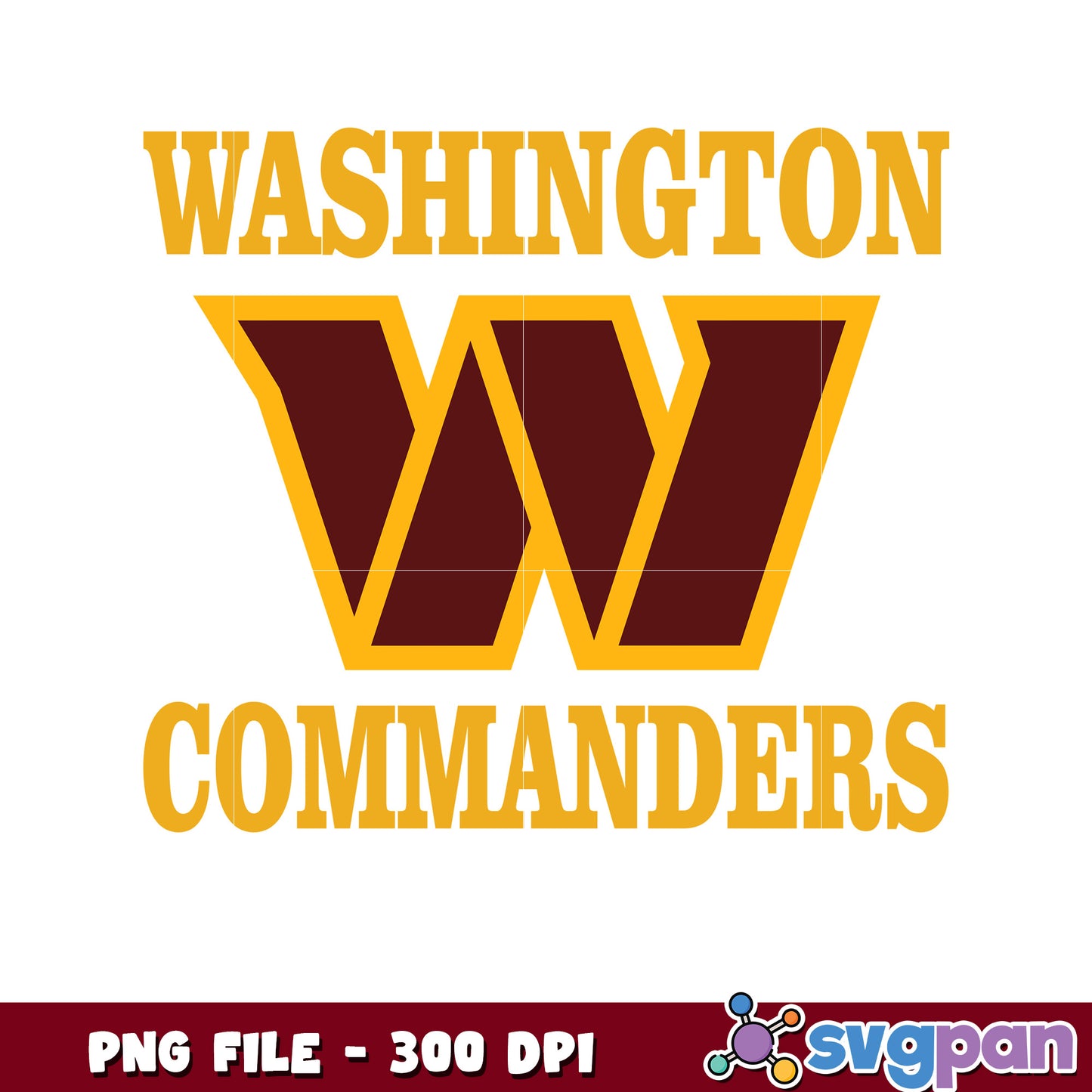 Nfl washington commanders team logo png, nfl teams 2025 png, nfl shirt png