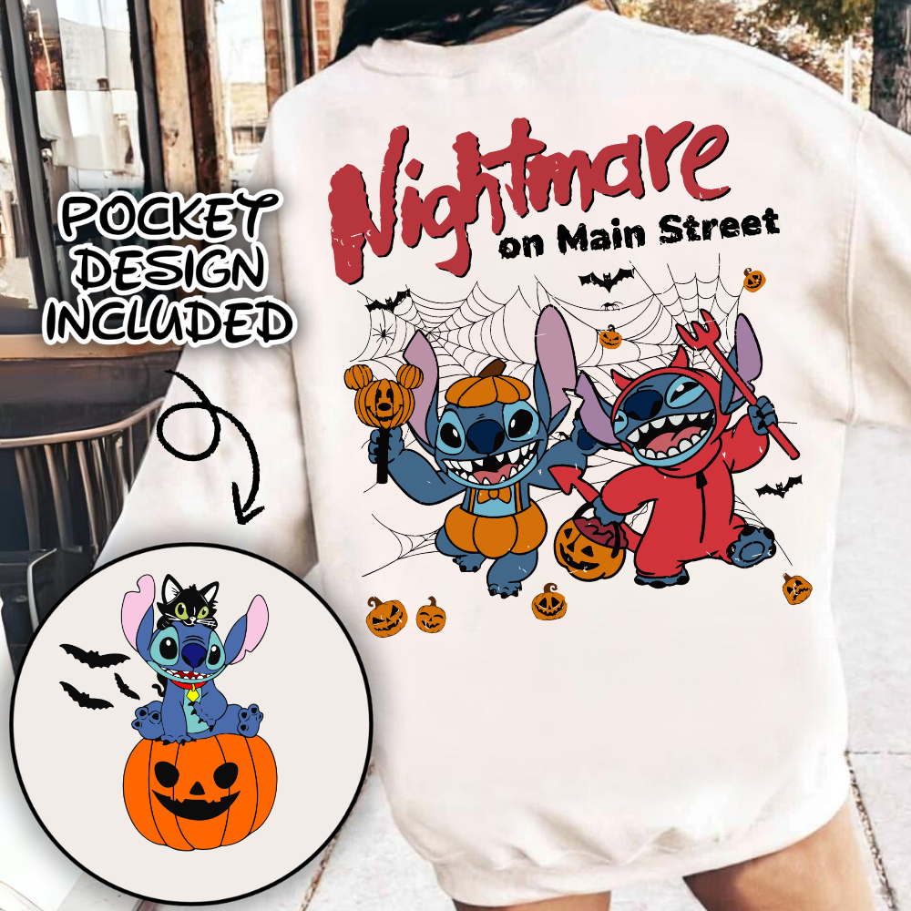 Nightmare on main treet png, happy halloween png, halloween goose png