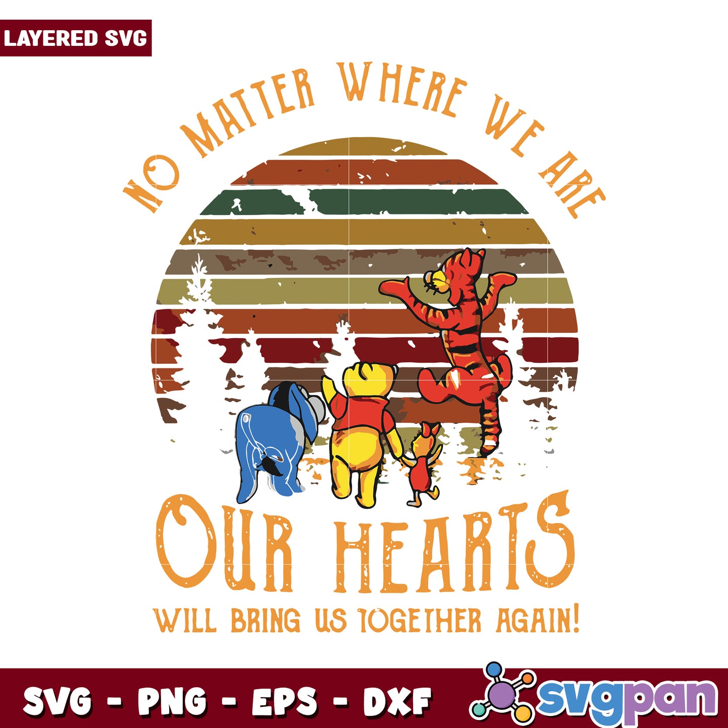 No Matter Where We Are Our Hearts Will Bring Us Together Again