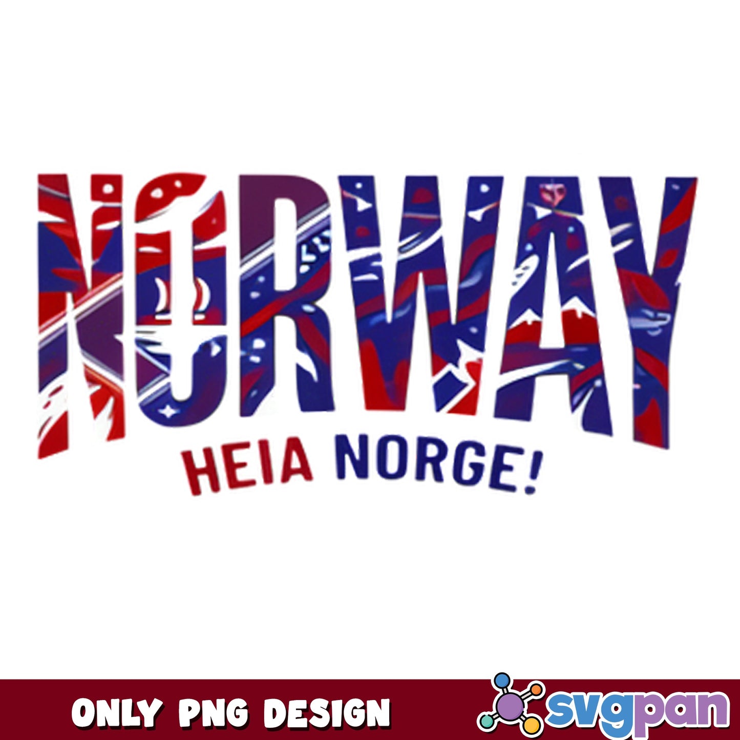 Norway Heia Norge PNG, Norwegian Flag Design PNG, Norway Pride PNG