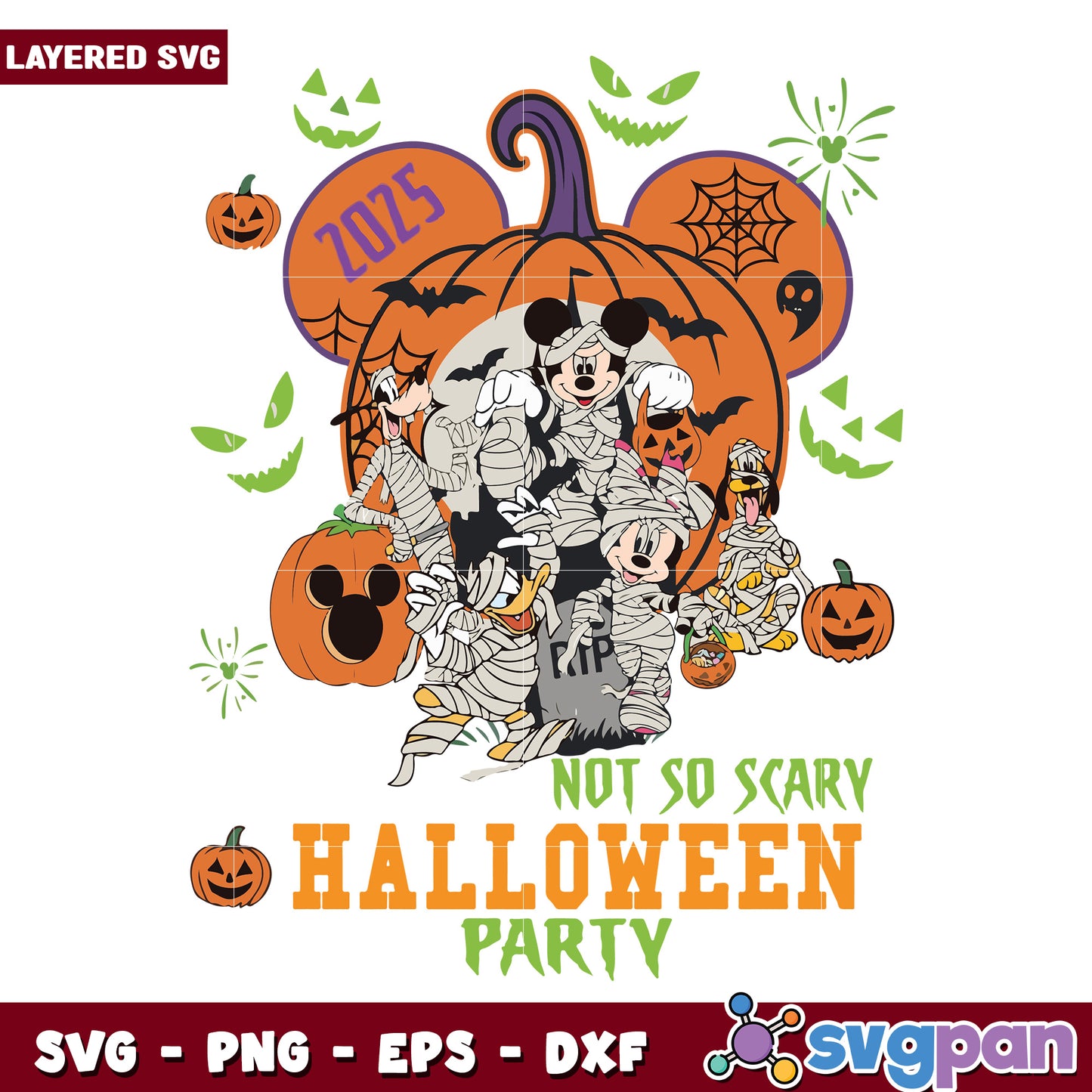 Not so scary halloween svg, halloween toys svg, halloween movies svg