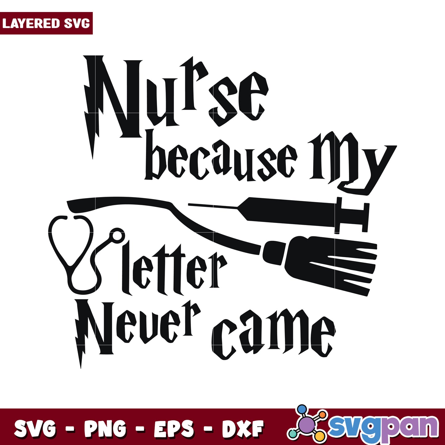 Nurse design SVG for funny gifts, ideal for medical professionals