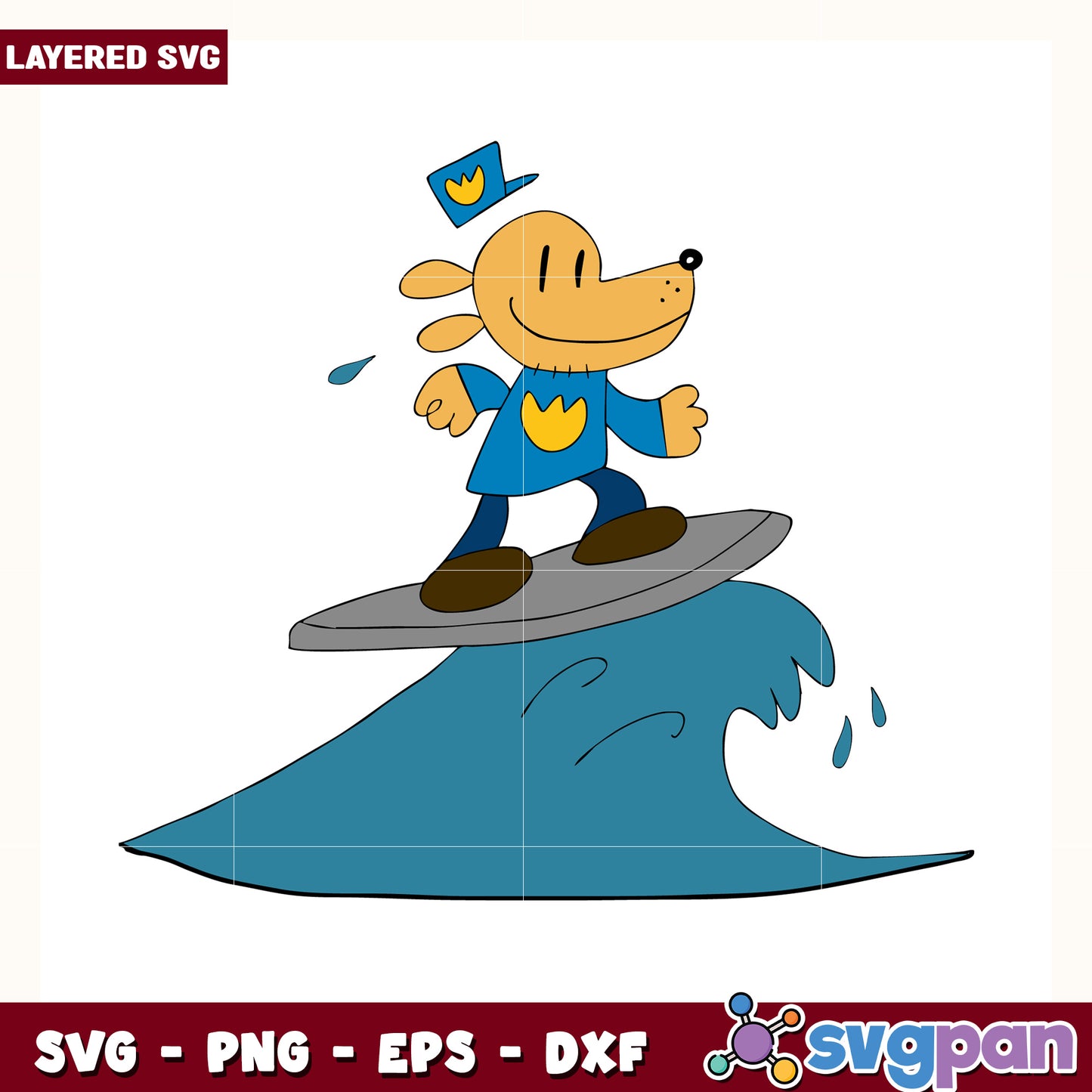 Officer knight design svg, dog man movie svg, dog man characters svg